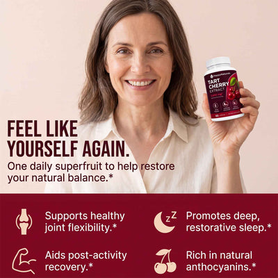 HappyNaturals Cold-Extracted Tart Cherry