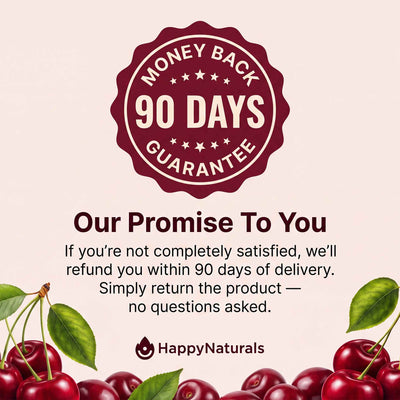 HappyNaturals Cold-Extracted Tart Cherry